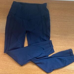 Navy size 6 lululemon leggings
